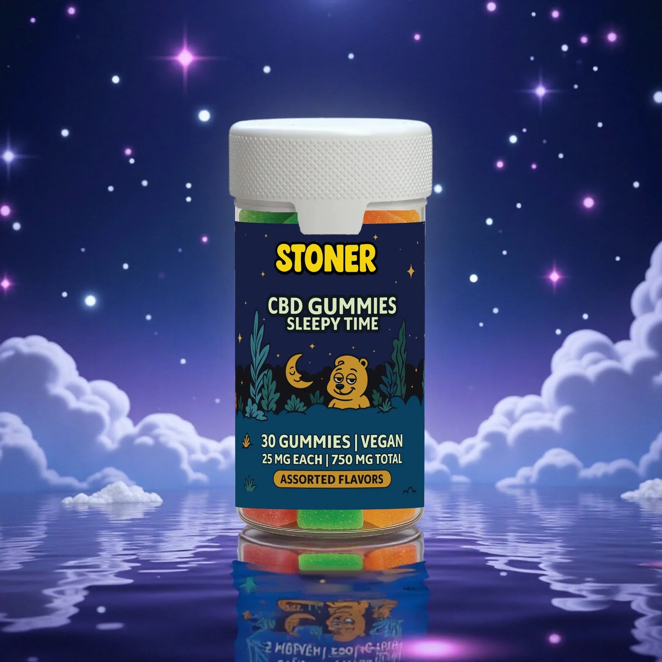 Sleepy Time CBD Gummies – 30ct / 750 mg