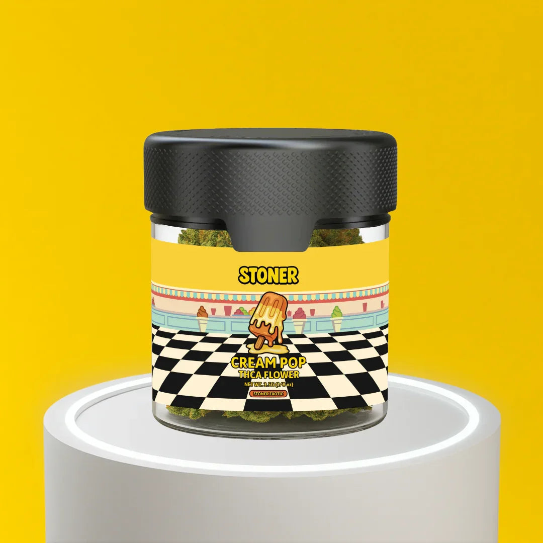 Cream Pop THCA Flower - Stoner Exotic