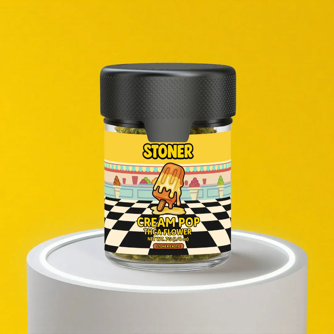 Cream Pop THCA Flower - Stoner Exotic